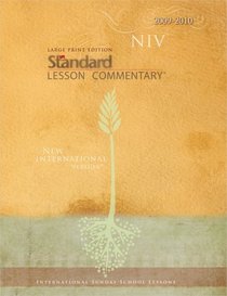 Large Print Edition NIV Standard Lesson Commentary