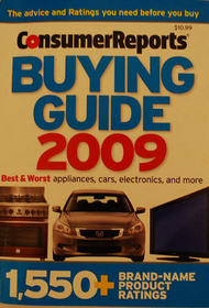 Consumers Reports Buying Guide 2009