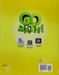 Go Math!: Student Edition Volume 1 Grade 5 2015
