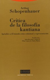 Critica de Filosofia Kantiana (Spanish Edition)