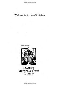 Widows in African Societies: Choices and Constraints