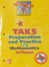 Math in My World Taks Preparation and Practice for Mathematics in Texas - Grade 1