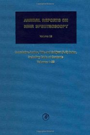 Cumulative Subject and Author Indexes for Volumes 1-38, Part 1 (Annual Reports on NMR Spectroscopy)