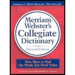 Webster's New Collegiat Dictionary