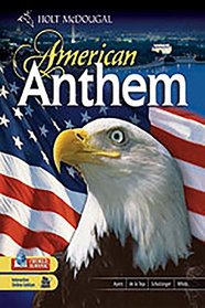Holt American Anthem - Student Edition Audio Program Modern American History
