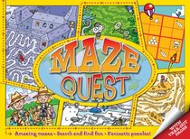 Maze Quest: Navigate the Mazes, Complete the Search & Find, Solve the Puzzle Fun