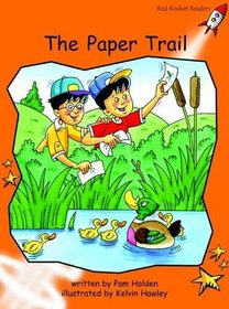 The Paper Trail: Level 1: Fluency (Red Rocket Readers: Fiction Set A)