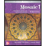 Mosaic 1 : Writing Student Book