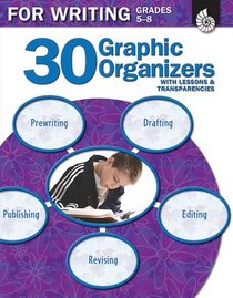 30 Graphic Organizers for Writing Gr. 5-8 (30 Graphic Organizers) (Graphic Organizers to Improve Literacy Skills)