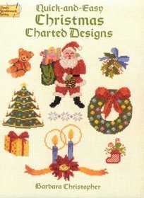 Quick-And-Easy Christmas Charted Designs (Dover Needlework)