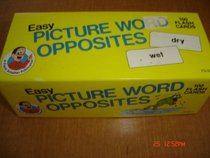 Easy Picture Word Opposites (Phonics Flash Cards)