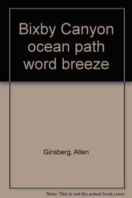 Bixby Canyon ocean path word breeze