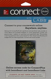 Concepts of Biology with Connect Access Card with LearnSmart and LearnSmart Labs Access Card