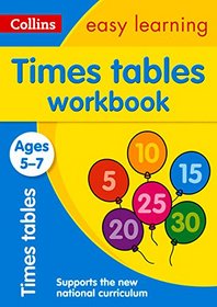 Times Tables Workbook Ages 5-7 (Collins Easy Learning KS1)