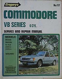 Holden Commodore Vb Series, Six Cylinder (1978-1980): Sedan/Wagon 2850 3300 6cyl Sl & Sle (SP service & repair manual)