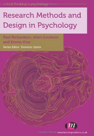 Research Methods and Design in Psychology (Critical Thinking in Psychology)