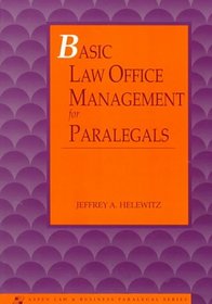 Basic Law Office Management for Paralegals