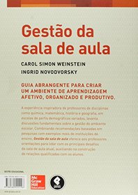 Gestao da Sala de Aula: Licoes da Pesquisa e da Pratica Para Trabalhar Com Adolescentes