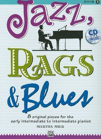 Jazz, Rags & Blues, Bk 2 (Book & CD)