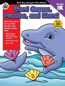 Best Buy Bargain Plus: Word Games, Puzzles, and More! Preschool (Best Buy Bargain Books Plus)