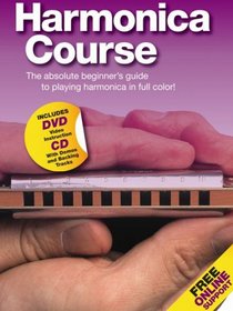 Harmonica Course (Book & DVD & CD) (Book & DVD & CD)