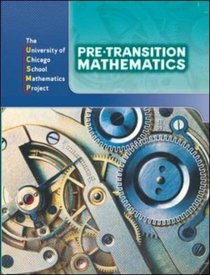 Pre-Transition Mathematics (University of Chicago School Mathematics Project)