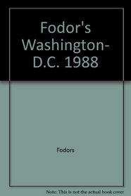 Fodors-Wash,dc '88