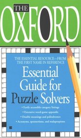 The Oxford Essential Guide for Puzzle Solvers (Essential Resource Library)