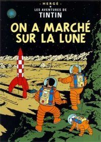 Les Aventures de Tintin / Objectif Lune (French edition of Destination Moon) / Book and DVD Package