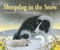 Sheepdog in the Snow 