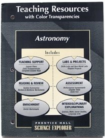 Science Explorer Astronomy Teaching Resources with Color Transparencies