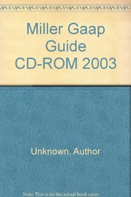 2003 Miller Gaap Guide