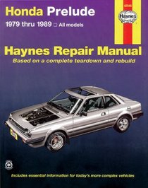 Haynes Repair Manuals: Honda Prelude CVCC, 1979-1989