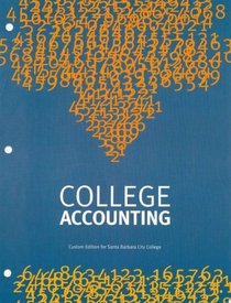 College Accounting (Custom Edition for Santa Barbra City College)