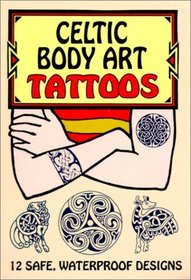 Celtic Body Art Tattoos (Temporary Tattoos)