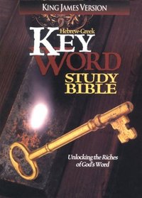 KJV Key Word Study Bibles: Genuine Burgundy Lthr