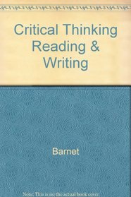 Critical Thinking, Reading & Writing