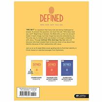 Defined: Who God Says You Are - Leader Guide: A Study on Identity for Kids