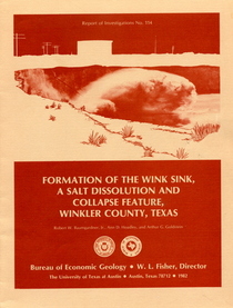 Formation of the Wink Sink: A Salt Dissolution and Collapse Feature, Winkler County, Tx RI 114