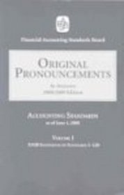 FASB Original Pronouncements 2008 (Accounting Standards Original Pronouncements)