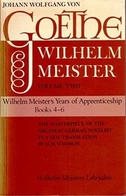 Wilhelm Meister's Years of Apprenticeship