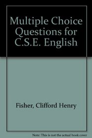 Multiple Choice Questions for C.S.E. English