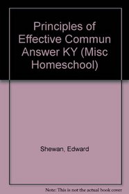 Principles Of Effective Commun Answer Ky