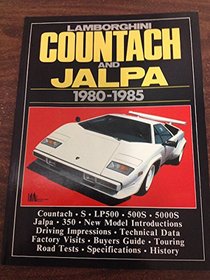 Brooklands Lamborghini Cars: Lamborghini Countach and Japla 1980-85 (Brooklands Road Tests)
