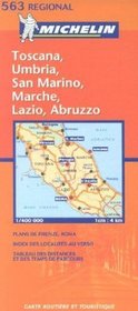Michelin Toscana, Umbria, San Marino, Marche, Lazio, Abruzzo