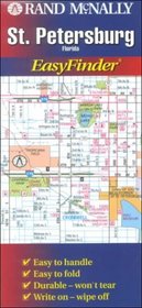 Rand McNally St. Petersburg Easyfinder Map