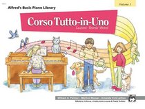 Alfred's Basic Piano Library All-in-One Course, Bk 1: Italian Language Edition (Italian Edition)