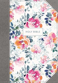 KJV, Journal the Word Bible, Cloth over Board, Pink Floral, Red Letter Edition, Comfort Print: Reflect, Journal, or Create Art Next to Your Favorite Verses