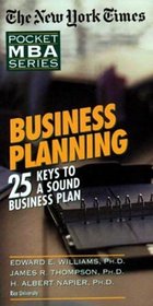 The New York Times Pocket MBA Series: Business Planning (Pocket Mba Series)