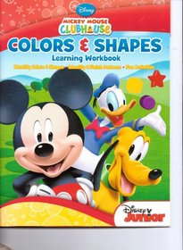 Mickey Mouse Clubhouse Colors & Shapes Learning Workbook